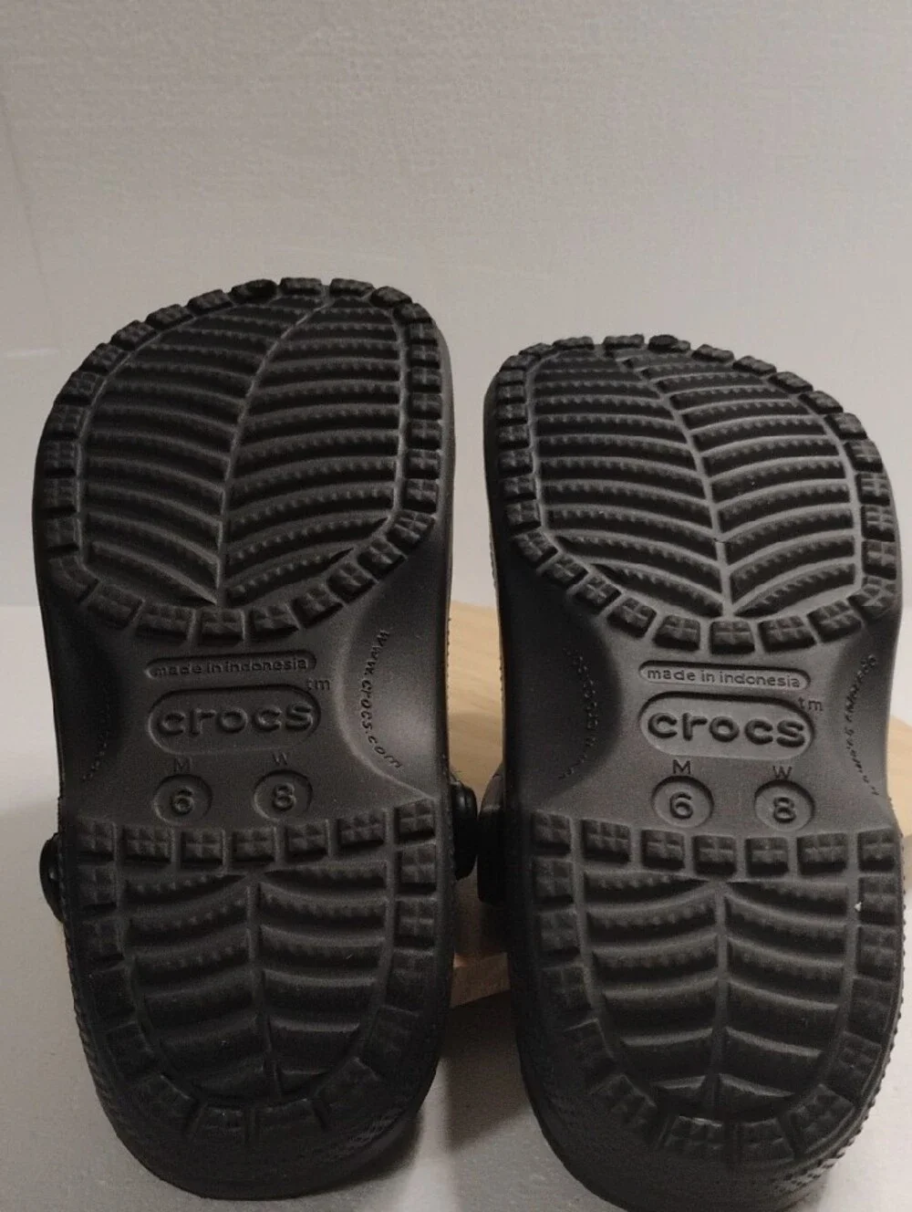 CROCS Kids Black Classic Clog Sandals